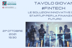 Locandina Tavolo Giovani fintech